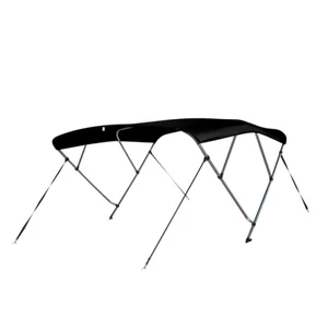 Talamex Deluxe 4-Arch Bimini Top - Black 
