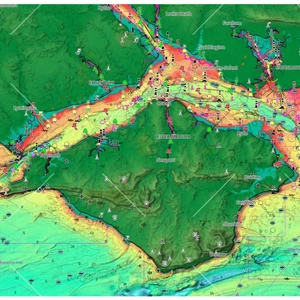 C-Map Reveal X UK & Ireland Electronic Chart For B&G Zeus S and SIMRAD NSX