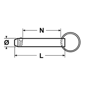 Force 4 Stainless Steel Fast Pin 