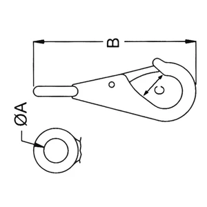 Kong Fixed Eye Boat Snap 