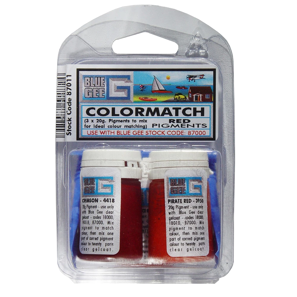 Blue Gee Colourmatch Pigment Pack 