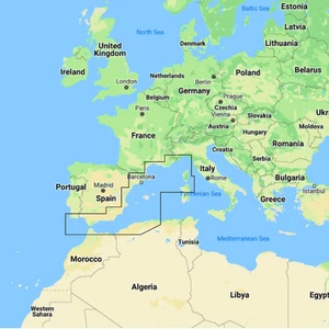 C-Map Discover West Mediterranean Electronic Chart 