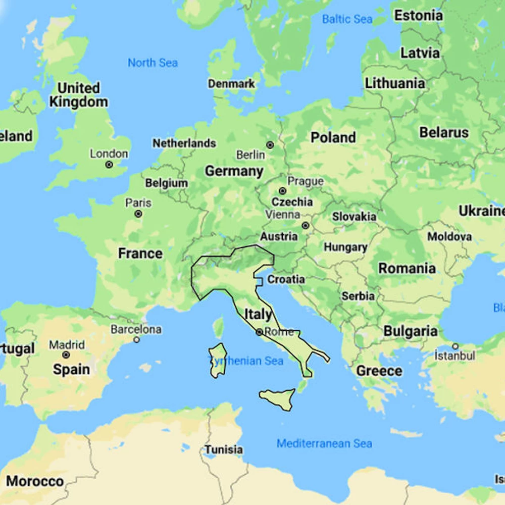 Discover Italian Lakes and Po River Electronic Chart