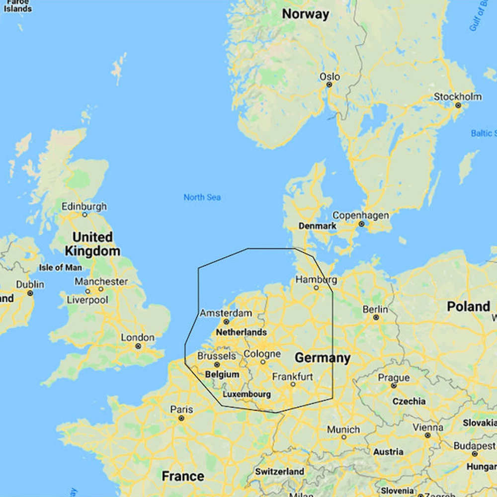 C-Map Discover Benelux Inland & Coastal Electronic Chart