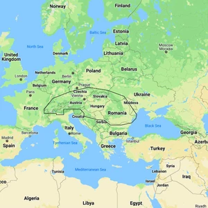 C-Map Discover Central Europe Inland Electronic Chart 