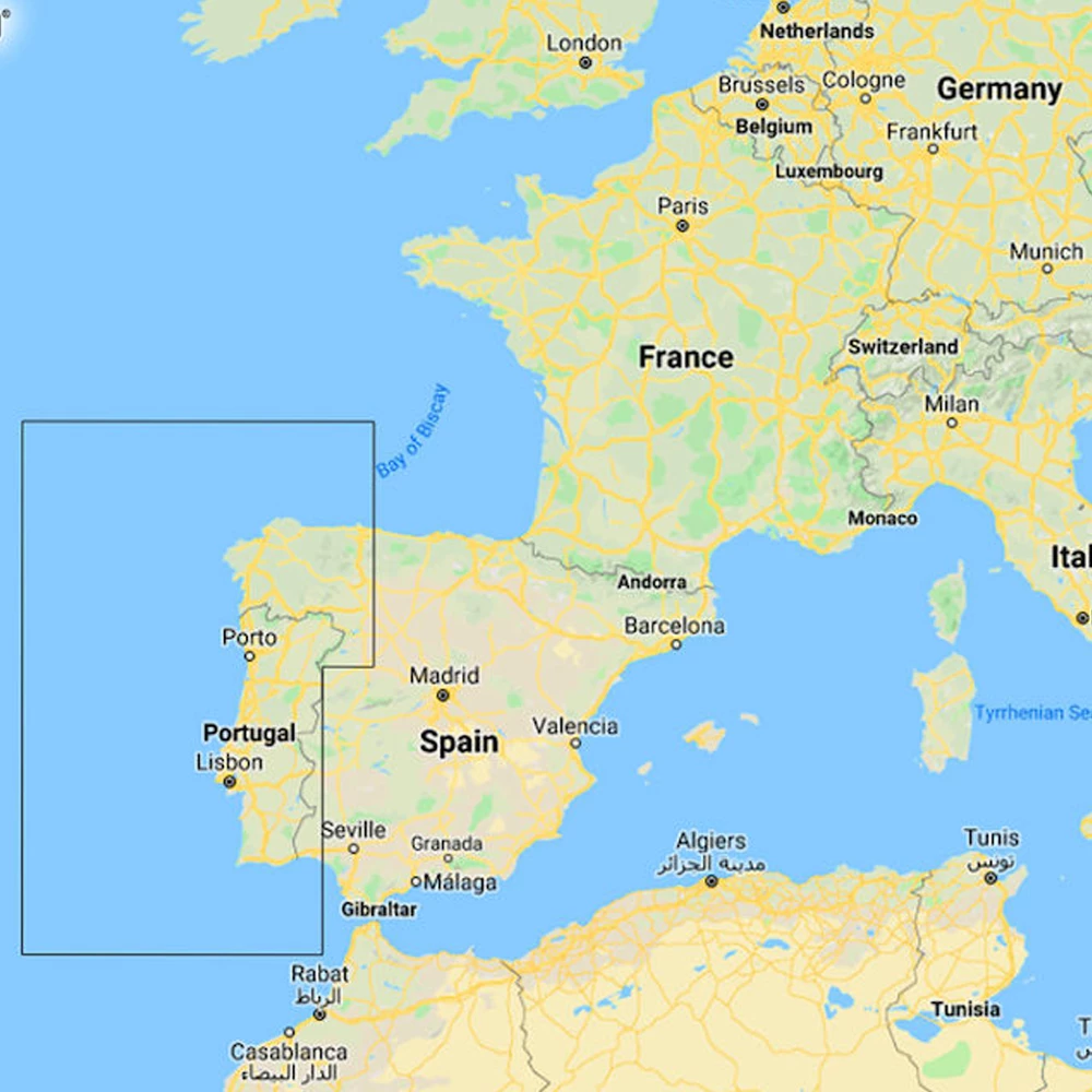 C-Map Discover Portugal and Galicia Electronic Chart 