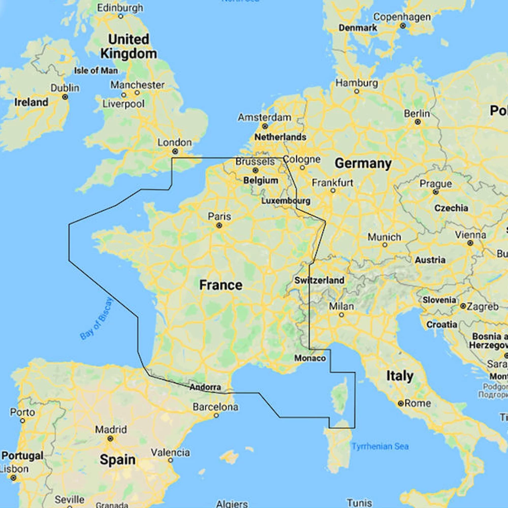 C-Map Reveal France Coastal and Inland Electronic Chart