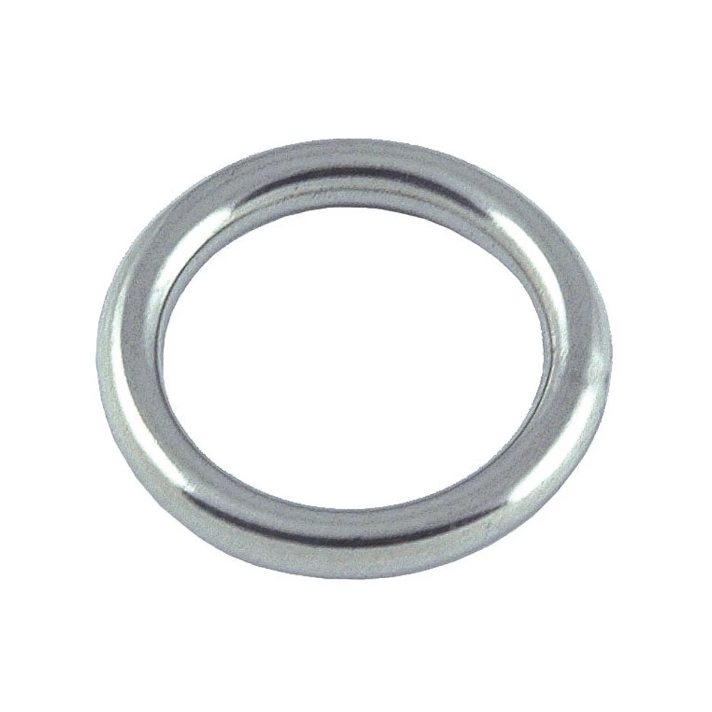 Force 4 Stainless Steel Round Rings 