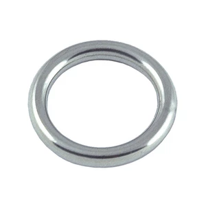 Force 4 Stainless Steel Round Rings 