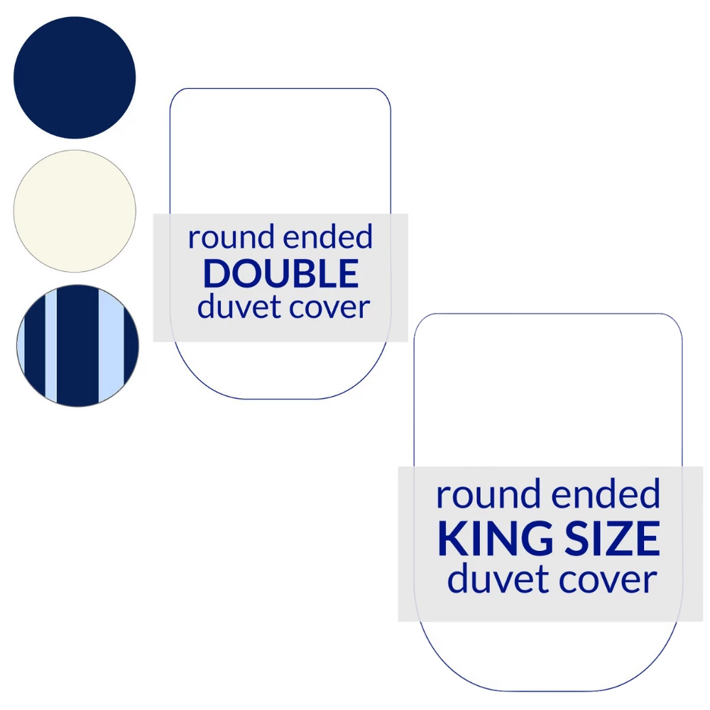 Ship Shape Bedding Round End Duvet Cover 