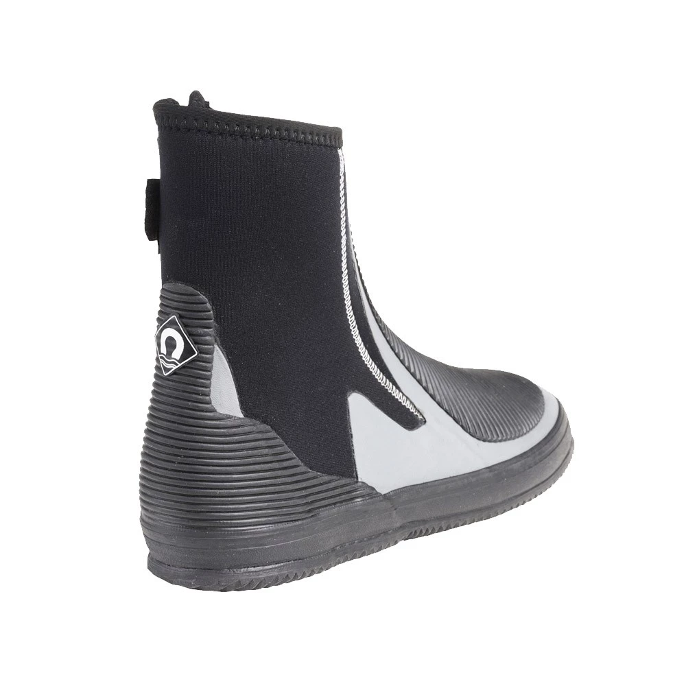 5mm Neoprene Zip Dinghy Boot Black/Grey