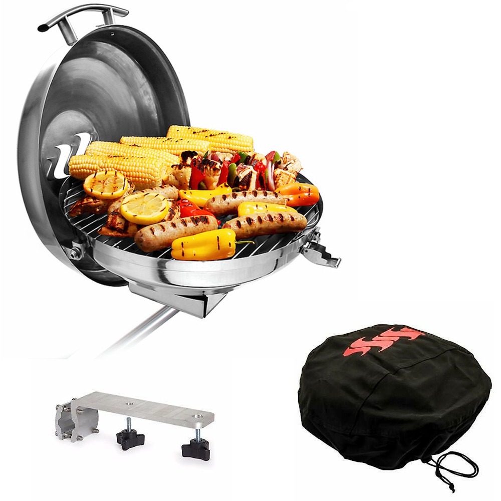 Kuuma Kettle Charcoal Stainless Steel BBQ with Rail Mount