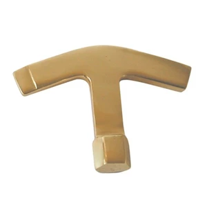 Force 4 Spare Pump Out Key Brass 