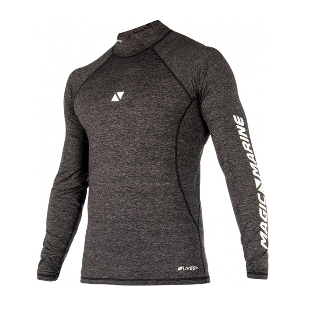 Magic Marine Men's Cube Long Sleeved Rash Vesh 