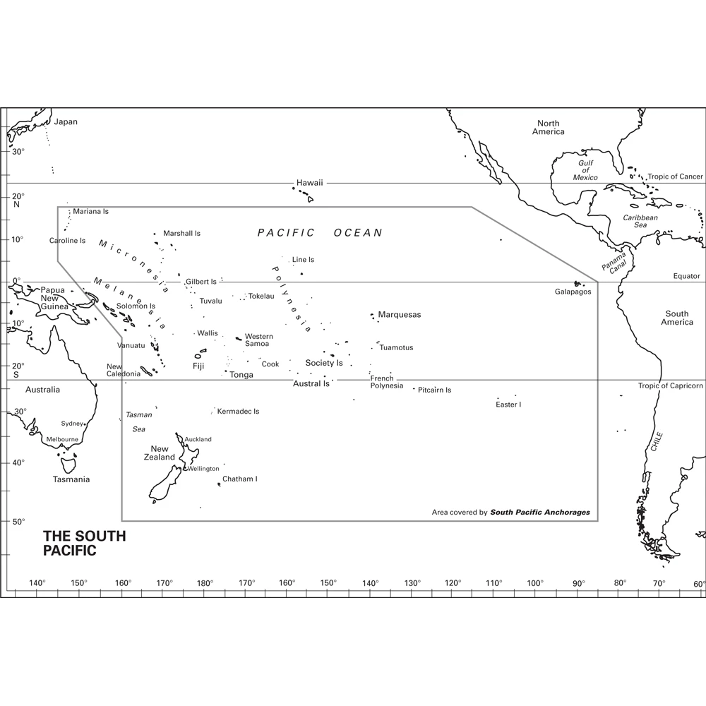 South Pacific Anchorages
