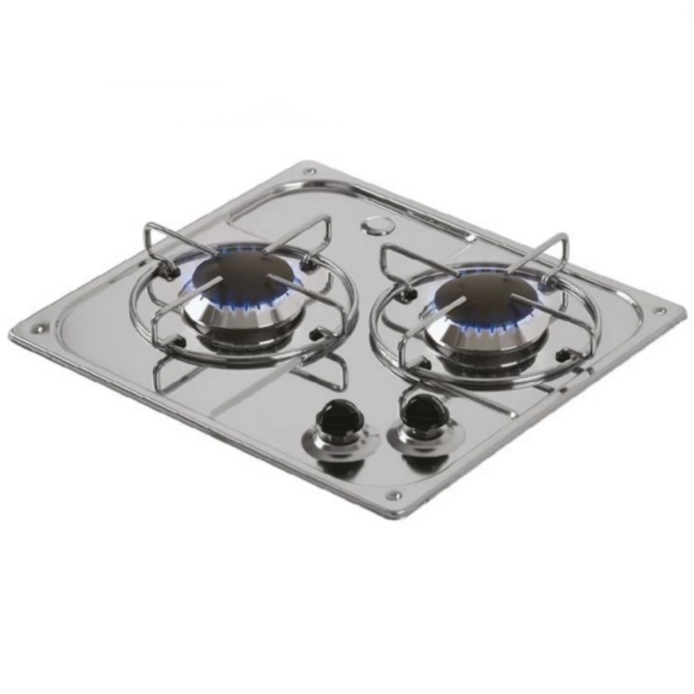 Two Burner Flush Mount Stove 350x320mm