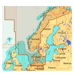 C-Map MAX Wide - North Sea and Denmark