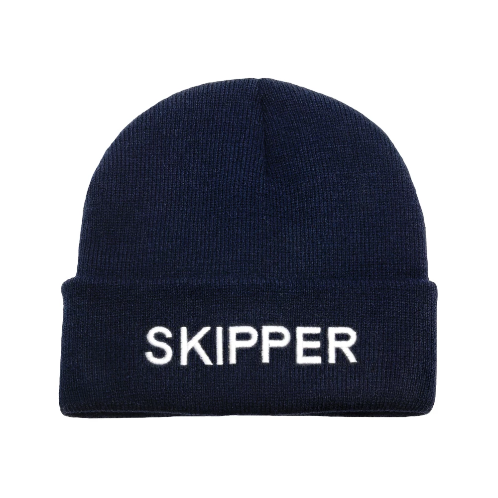 Nauticalia Embroidered Beanie Hat