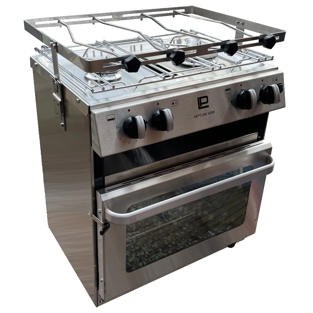 Leisure Products Neptune 4500 2-Burner Cooker with Oven & Grill 