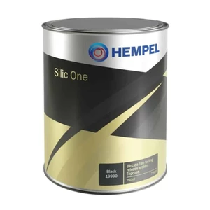 Hempel Silic One Topcoat Antifoul Biocide Free 750ml Black