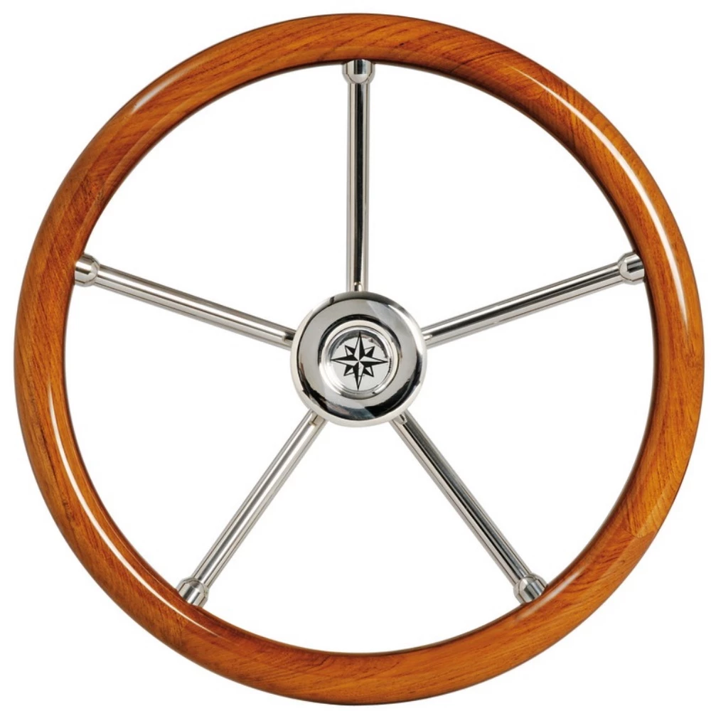 Osculati Rivale Teak Steering Wheel 400mm 