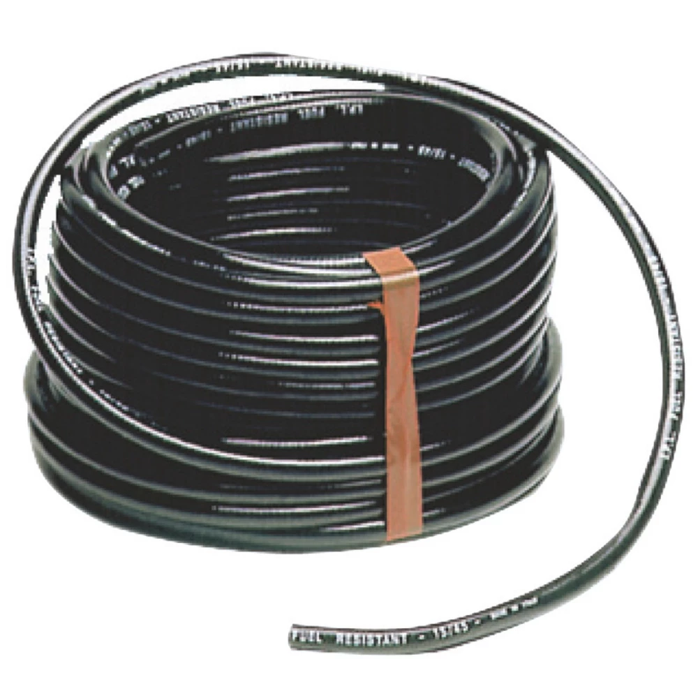 Force 4 Outboard Motor Fuel Hose 8mm Black