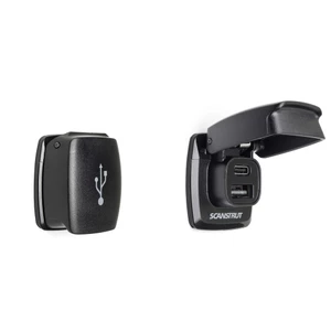 Scanstrut Flip Pro 12/24V Fast Charge Dual USB-A/C Socket 