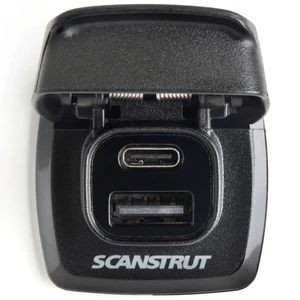 Scanstrut Flip Pro 12/24V Fast Charge Dual USB-A/C Socket 