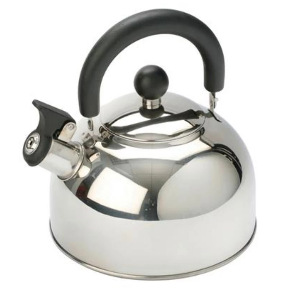 Force 4 Stainless Steel Whistling Kettle with Lid 