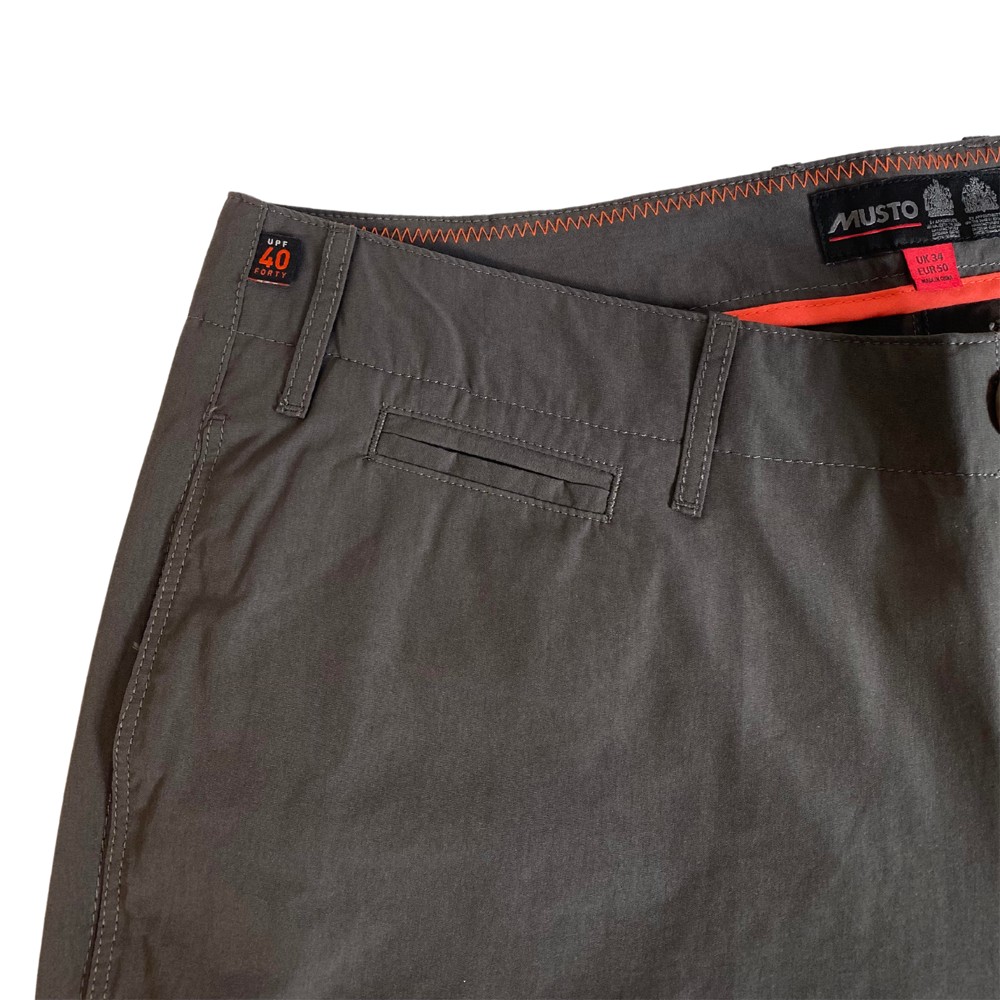 Musto RIB UV Fast Dry Shorts Charcoal Force 4 Chandlery