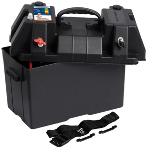 Force 4 Deluxe Battery Box with USB & 12V Sockets with Gauge