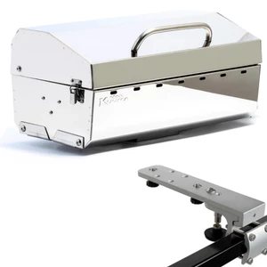 Kuuma Stow N' Go 160 Charcoal Barbecue with Rail Mount 