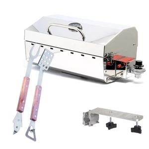 Kuuma Stow N' Go 160 Gas Barbecue with Rail Mount 