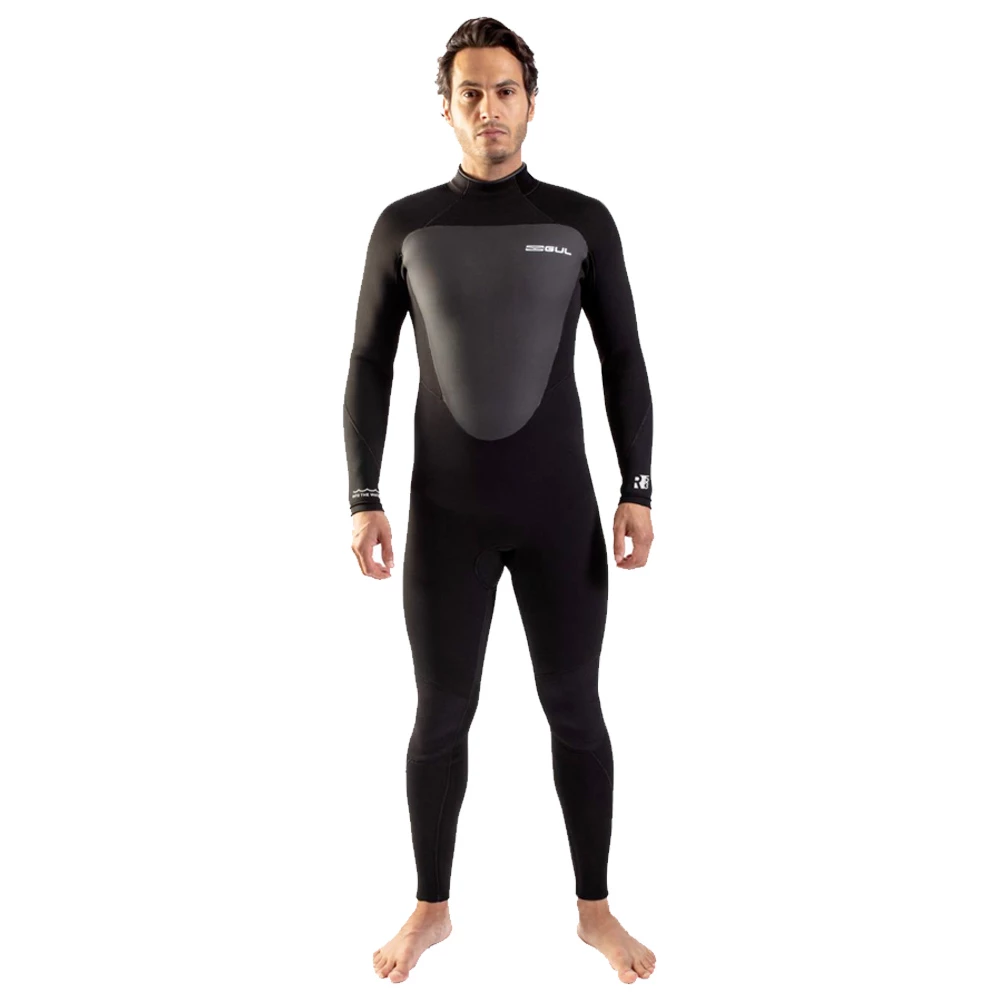 Gul Men's Response Steamer 5/3mm Wetsuit - Black 