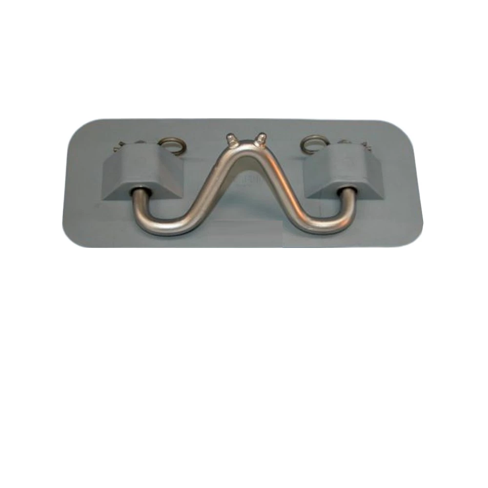 IBS Snap Davit Pad & Hook - Rubber Grey 