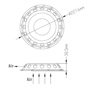 Force 4 Venticlear Stainless Steel Vent