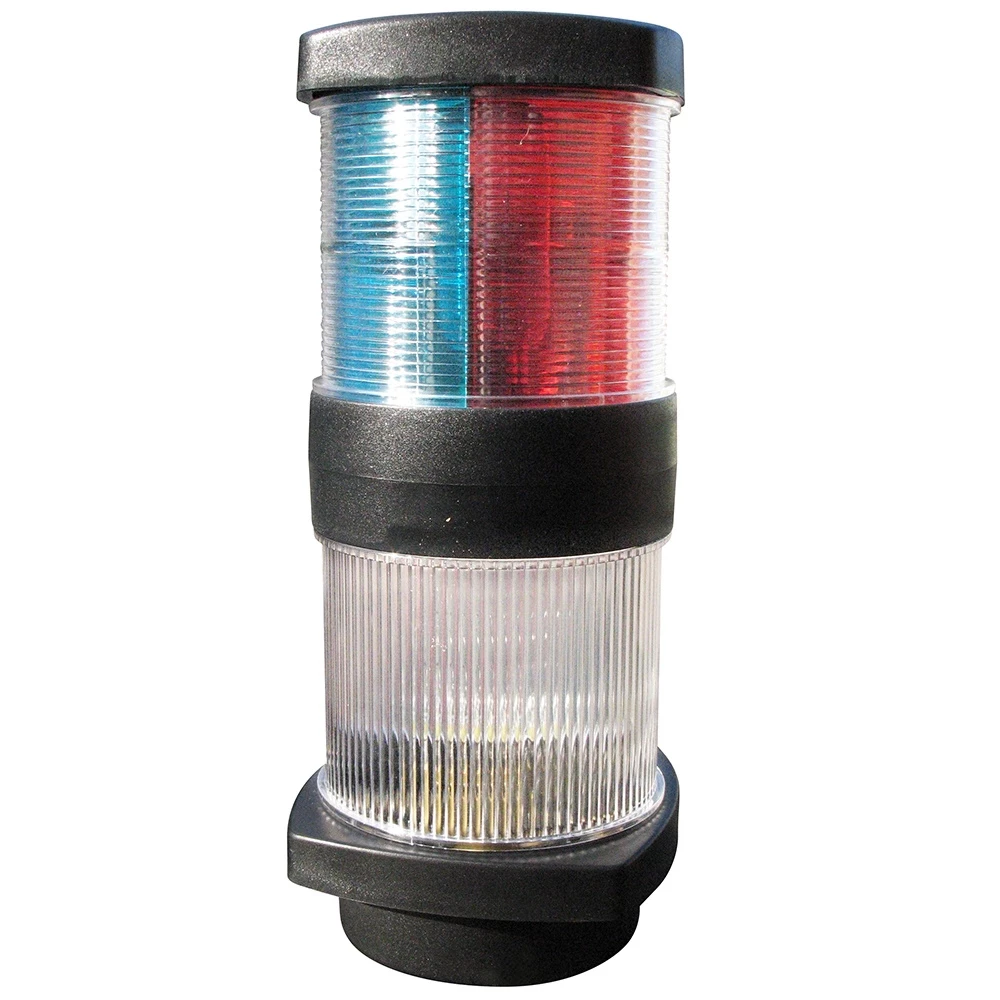 Lalizas 20m Tri-Colour & Anchor Nav Light (Black) 