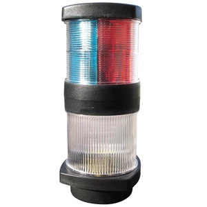 Lalizas 20m Tri-Colour & Anchor Nav Light (Black) 