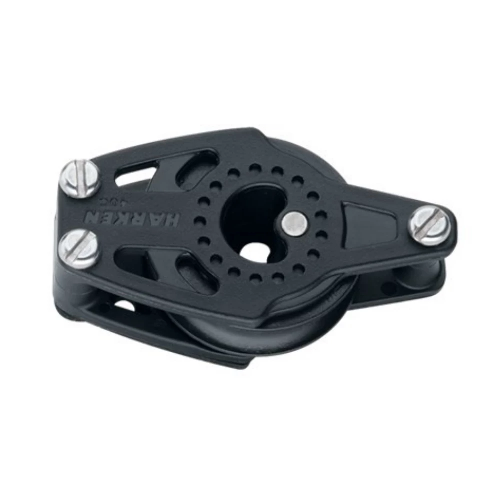 Harken 40mm Carbo Cheek Block w/Becket
