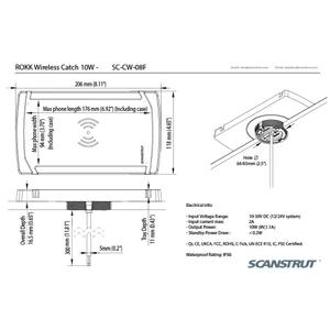 Rokk 10W Catch Wireless Charging Pad