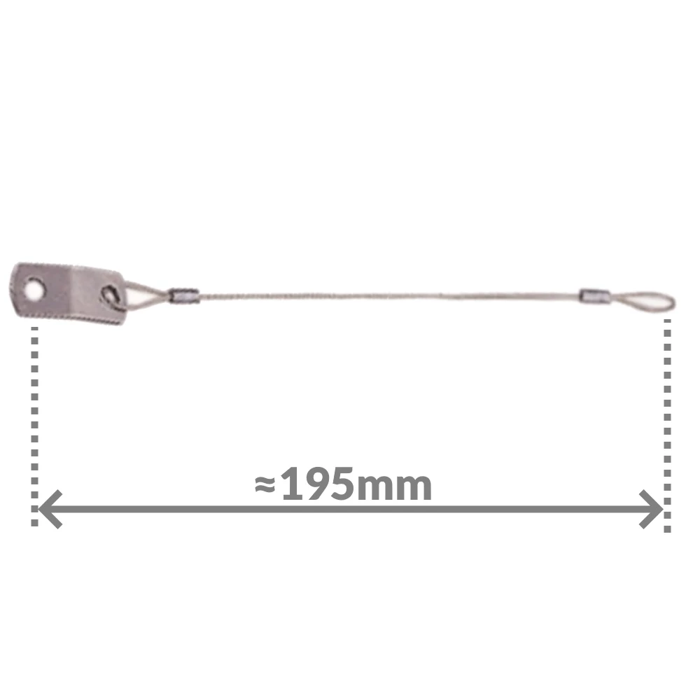 Wire Pin Retaining Lanyard