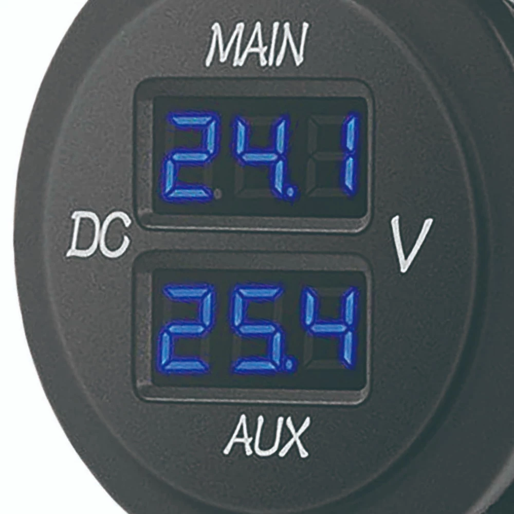 Dual Battery Volt Mater