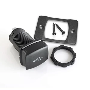 Scanstrut Flip Pro 12/24V Fast Charge Dual USB-A/C Socket With front Fit Bezel 