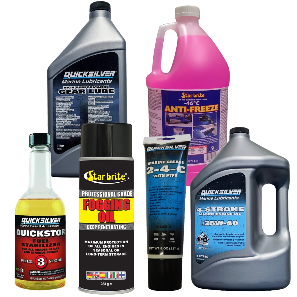 Force 4 Petrol Inboard Winterising Pack 