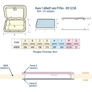 Nuova Rade Euro1 Hatch 448x268mm