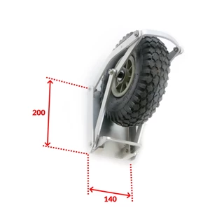 Force 4 Heavy Duty Dinghy Launching Wheels