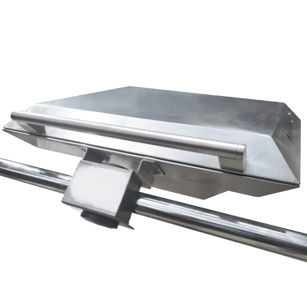 Asado Railmount Boat Barbecue with Lid 