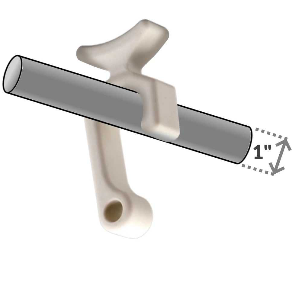Fender Hanger for 25mm or 1" Rails