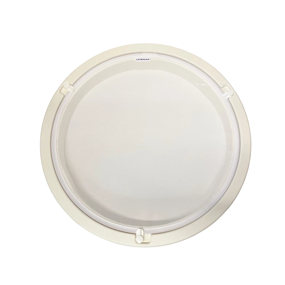 Plastic Trim & Flyscreen - White - Size 18 Round