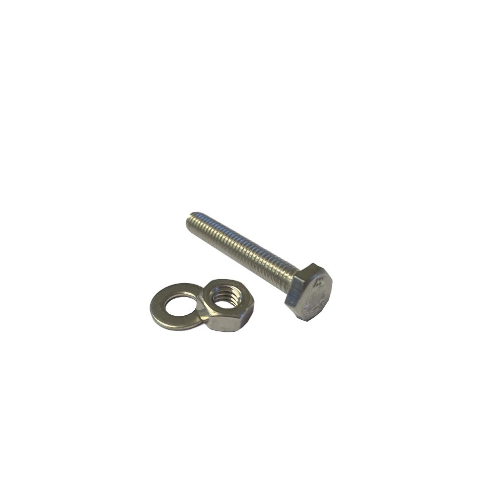 Marine Pre-Packs A4 Stainless Steel Hex Head Set Screw M4x25mm 